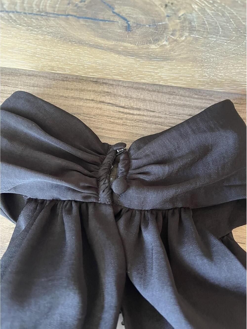 Banana Republic Sleeveless Black Dress Size 6P High Neck - Picture 5 of 9